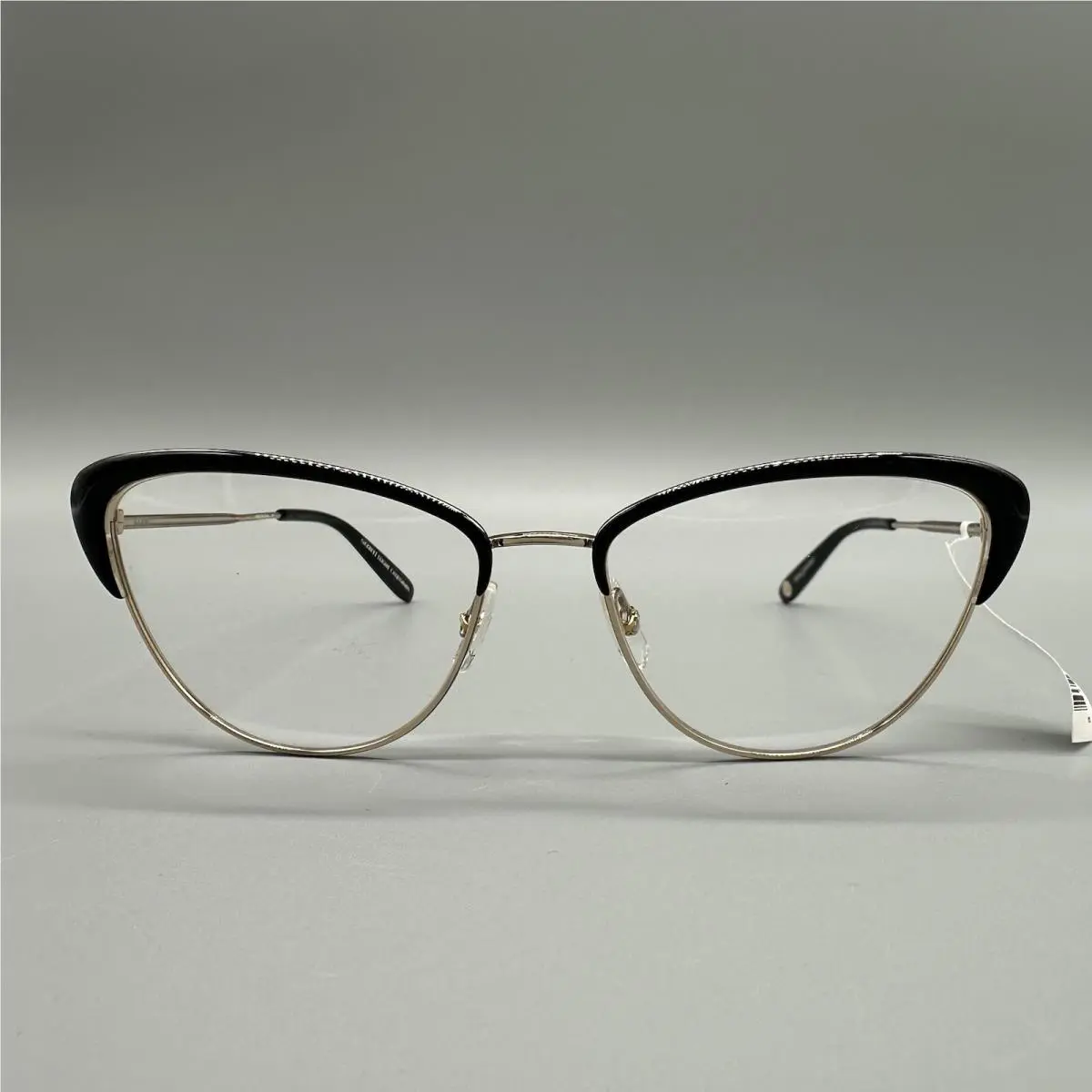 Garrett Leight Eyeglasses Cat Eye Frames Vista G-bk 53-17 Gold Black