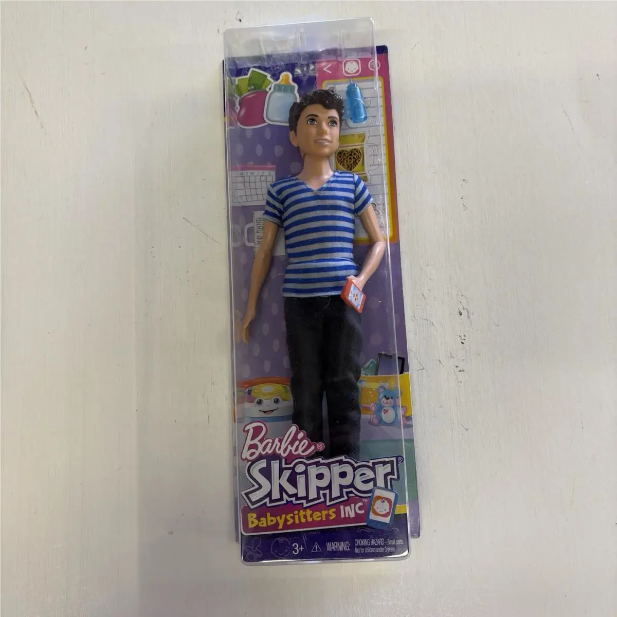 Mattel Barbie Skipper`s Babysitters Inc. Boy Doll FNP43