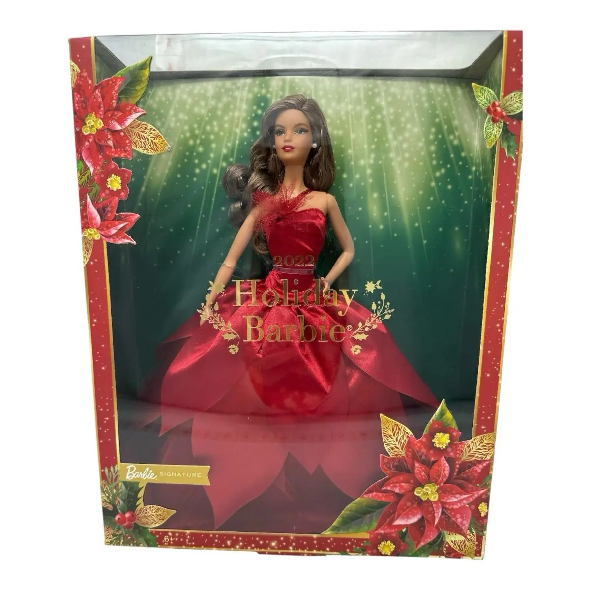 Mattel 2022 Holiday Barbie 13 in Collector Doll - HBY05