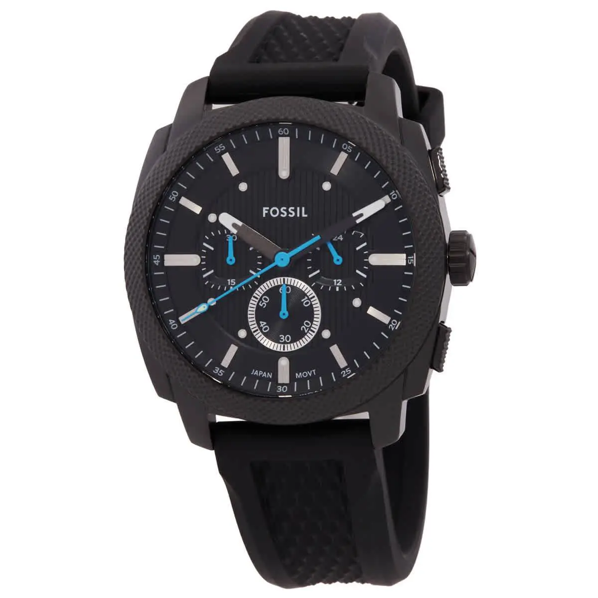 Fossil Machine Chronograph Quartz Black Dial Men`s Watch FS6099