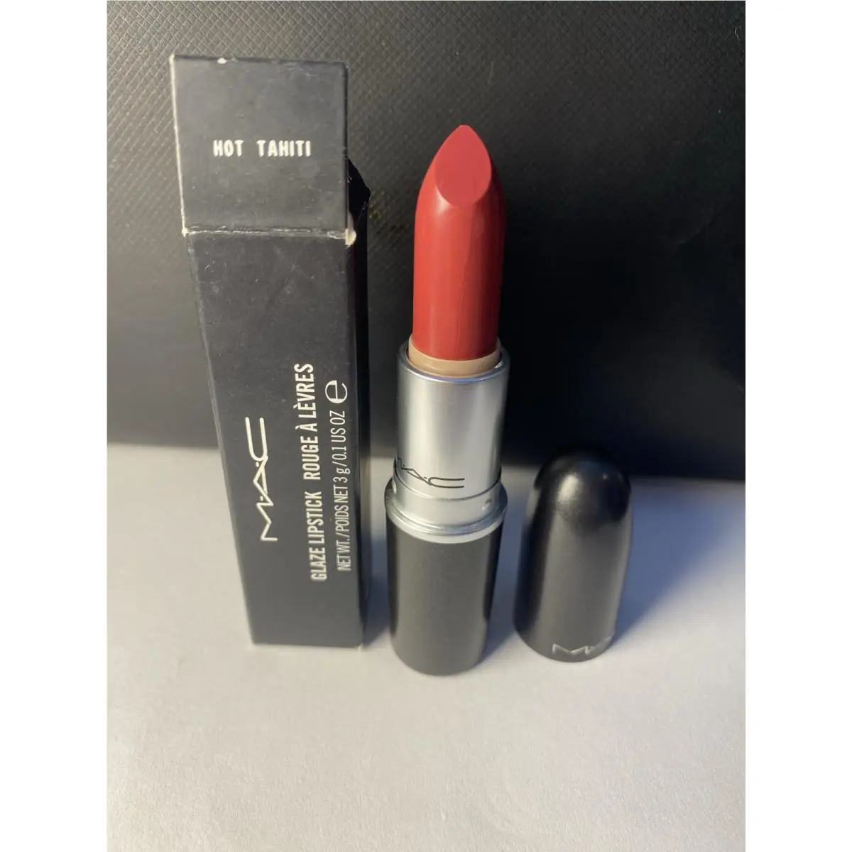 Mac Hot Tahiti Glaze Lipstick Retired Rare A47