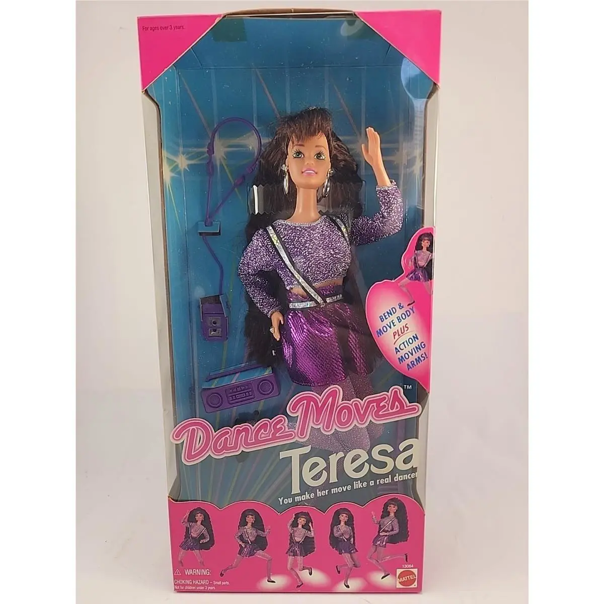 Vintage 1994 Mattel Dance Moves Teresa Barbie
