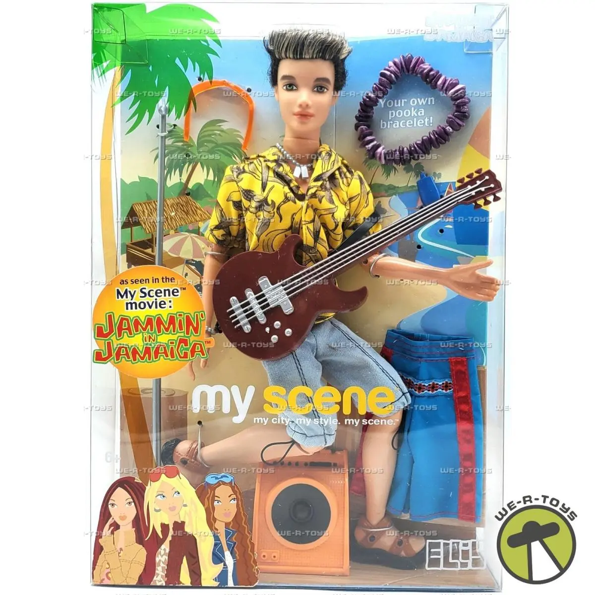 My Scene Jammin` in Jamaica Ellis Doll 2003 Mattel C0851