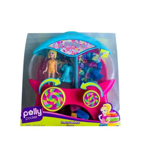 Polly Pocket Pretty Packets Dispenser Storage Case IN Package 2009