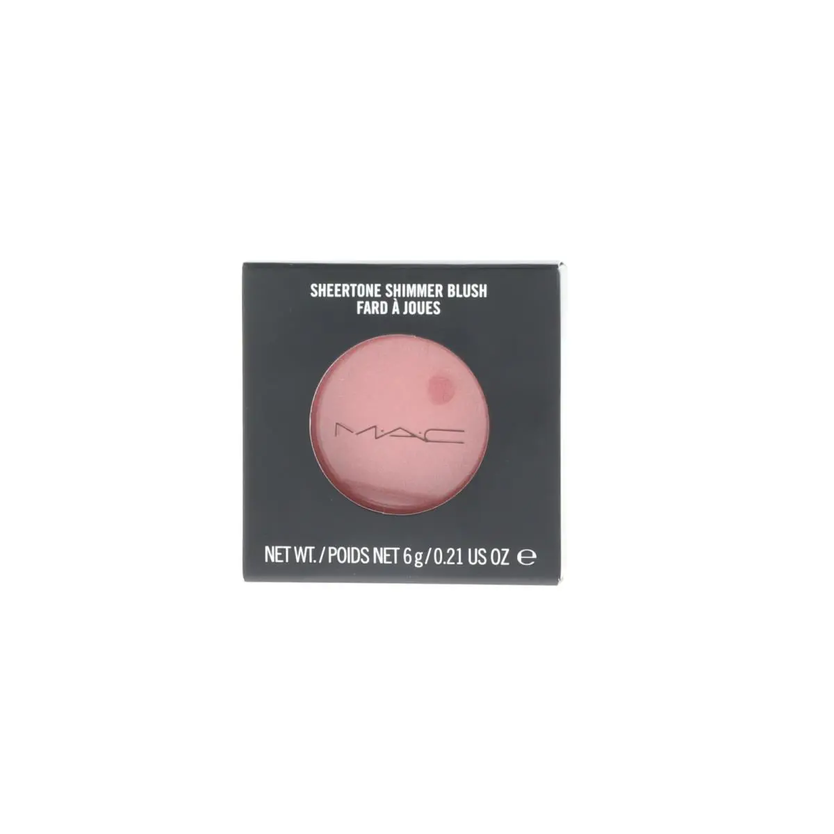 Mac Sheertone Shimmer Blush 0.21 oz Peach Long Lasting Face Makeup