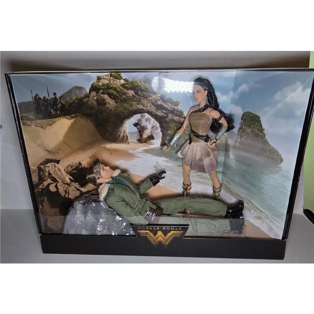 Barbie Wonder Woman Paradise Island Excl.giftset 2016 DWF48 Steve Trevor