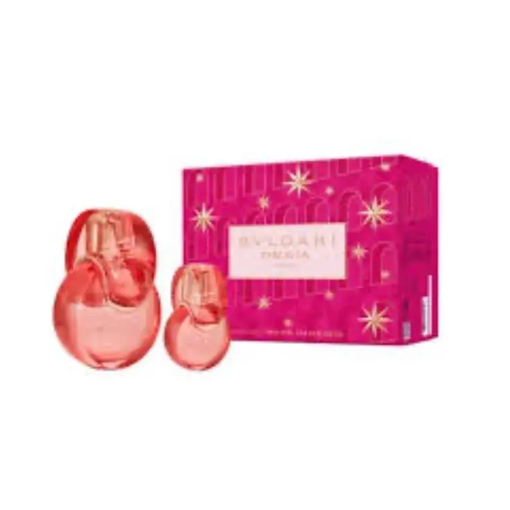 Bvlgari Omnia Coral 2pcs Gift Set with 3.4oz+0.5oz Edt Spray In A Box