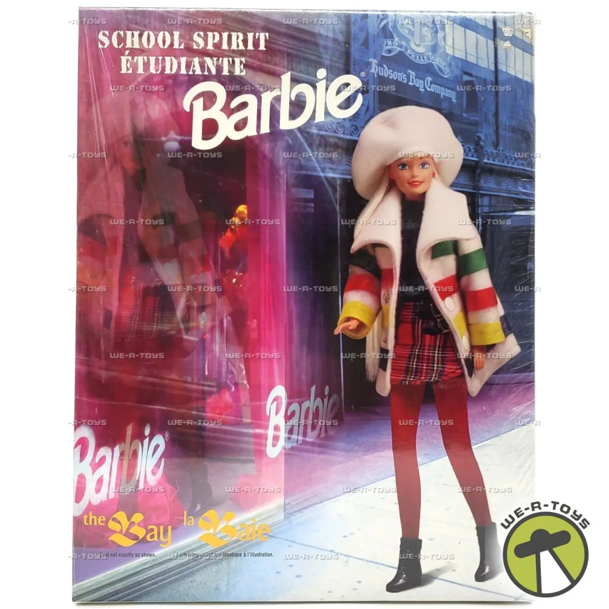 Barbie The Bay School Spirit Doll Hudson`s Bay Coat 1996 Mattel 63569