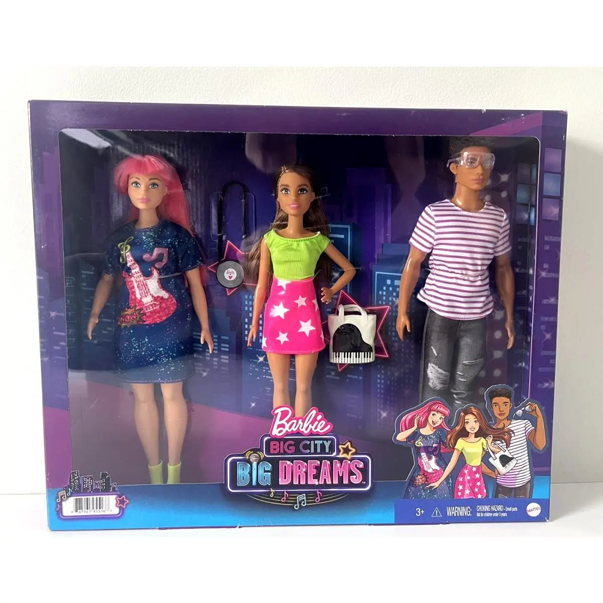 Barbie Big City Big Dreams Gift Set 3 Dolls Daisy Teresa Rafa Accessories 2020