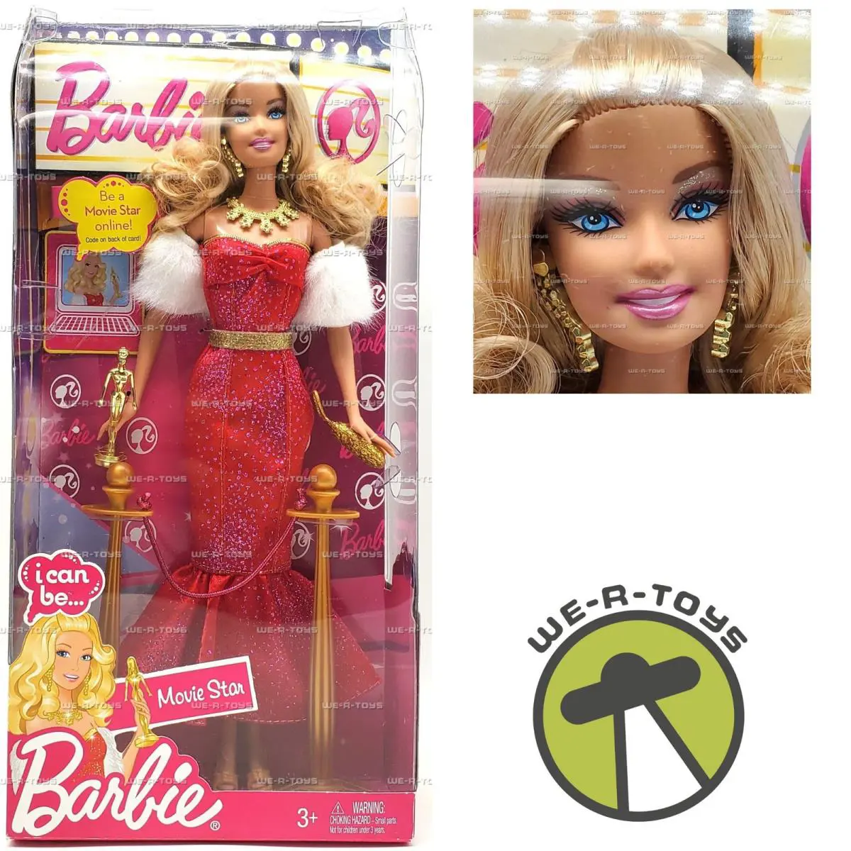 Barbie I Can Movie Star Doll 2010 Mattel T7171
