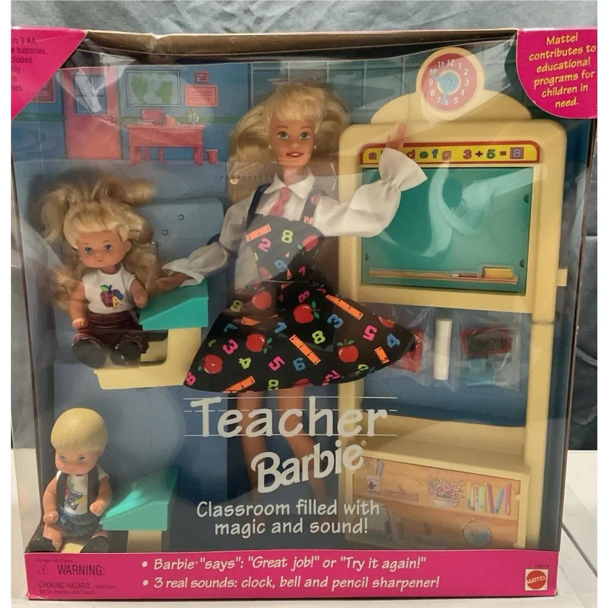 Vintage 1995 Teacher Barbie with Accessories