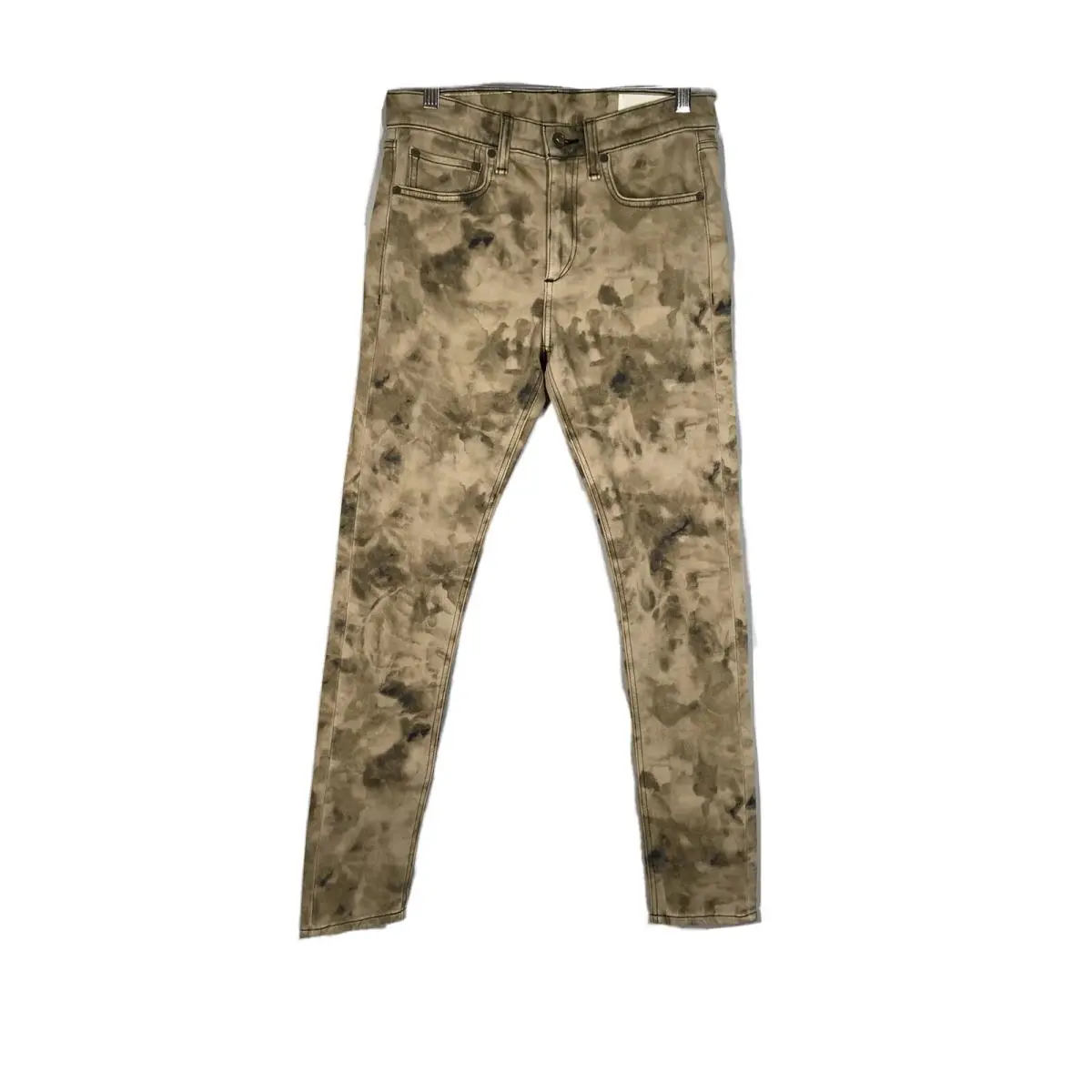 Rag Bone Men’s Jeans W29xL32 Fit 1 Skinny Color Cloud Camo by Rag & Bone