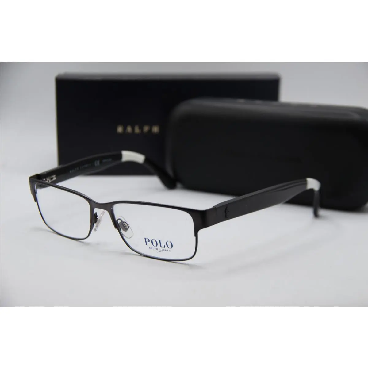 Prada Polo Ralph Lauren PH 1160 9307 Grey Black Eyeglasses W/case 54-16