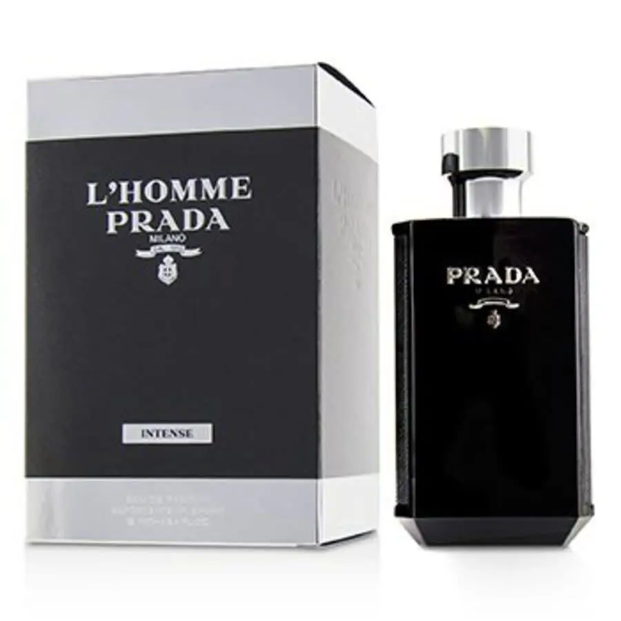 Prada L`homme Intense 3.3oz. Eau de Parfum Spray For Men in Box