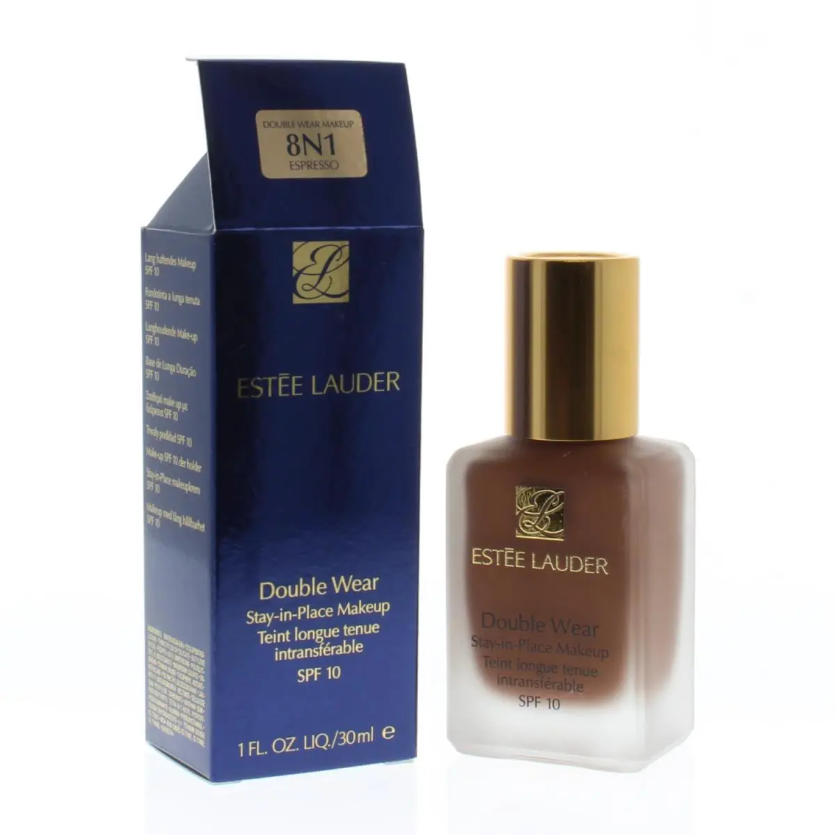 Estee Lauder Double Wear Stay-in-place Makeup Spf 10 8N1 Espresso 1oz/30ml