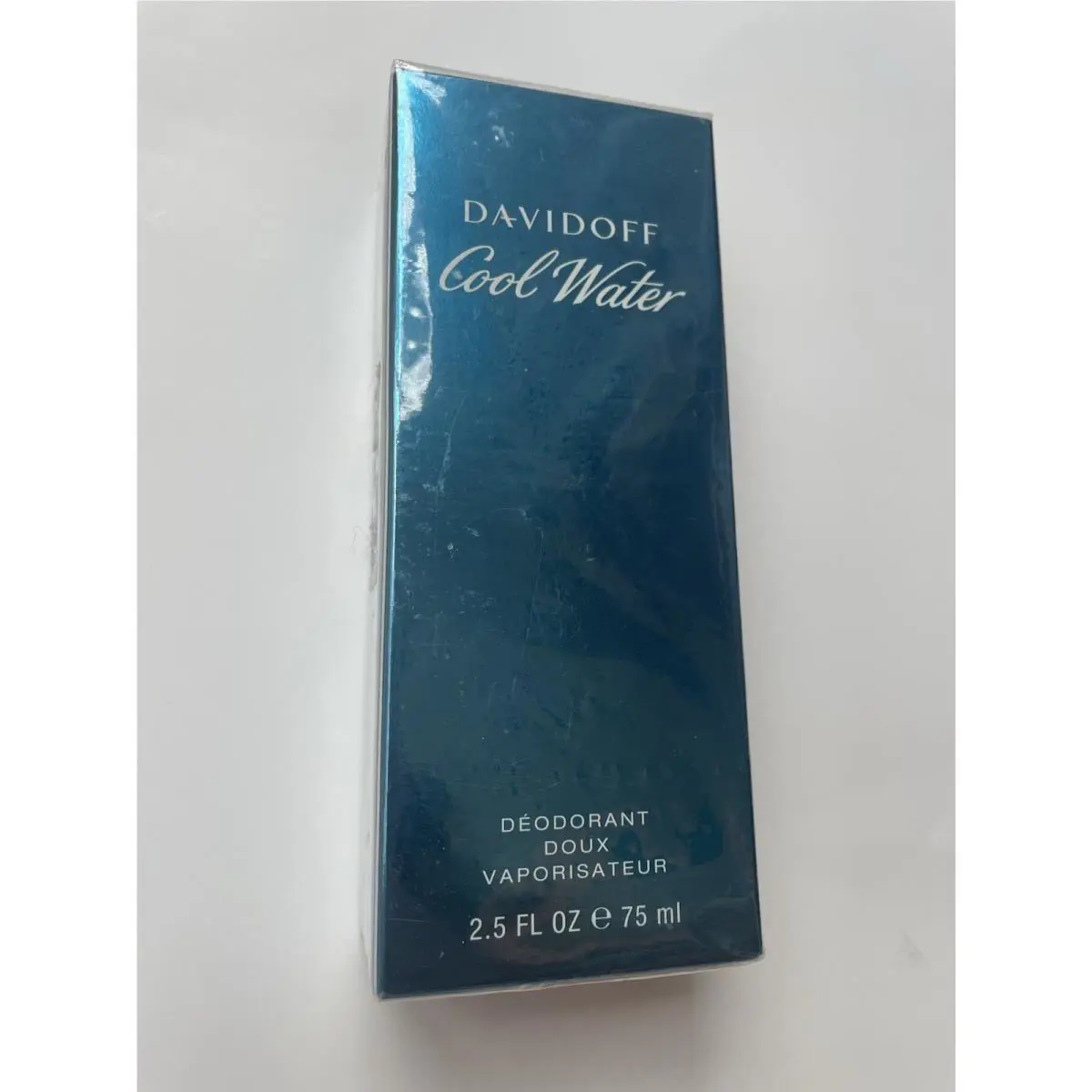 Davidoff Cool Water Deodorant Spray For Men 2.5 Oz. Retired