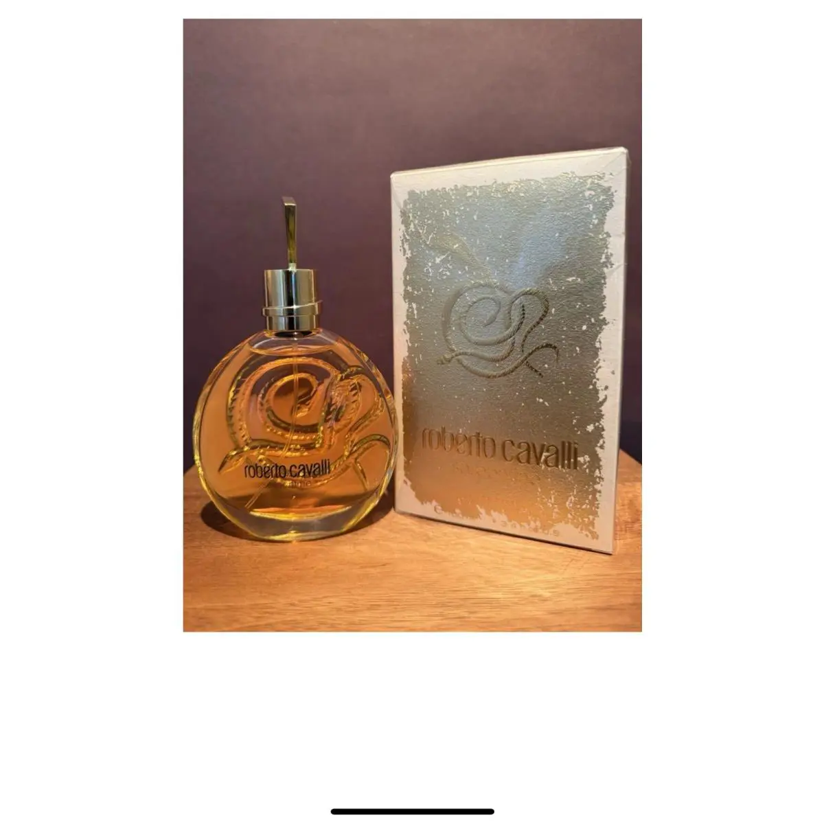 Roberto Cavalli Serpentine 3.4 Fl. Oz. / 100 ml Eau de Toilette Spray Rare