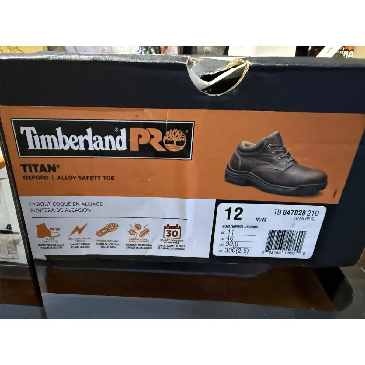 Timberland shoes - PRO 47028 Titan - PRO Titan - TB047028210 - Brown (UPC: 0882763118600) 10