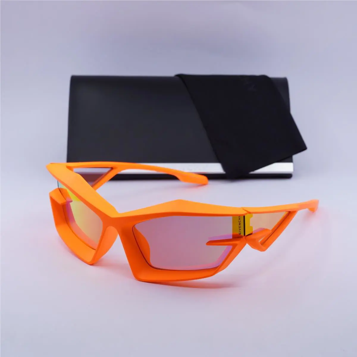 Givenchy GV40049U 43C Orange/orange Mirror 69-17-140 Sunglasses