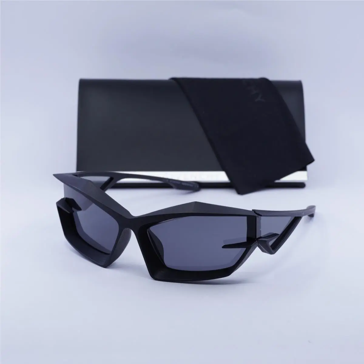 GV40049I 02A Matte Black/smoke 69-17-140 Sunglasses by Givenchy