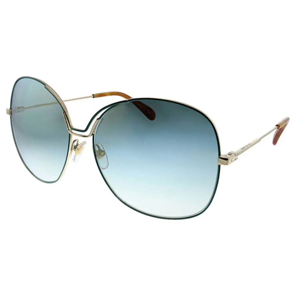 Givenchywomen`s Green Square Sunglasses GV7144-S-PEF Gold Green