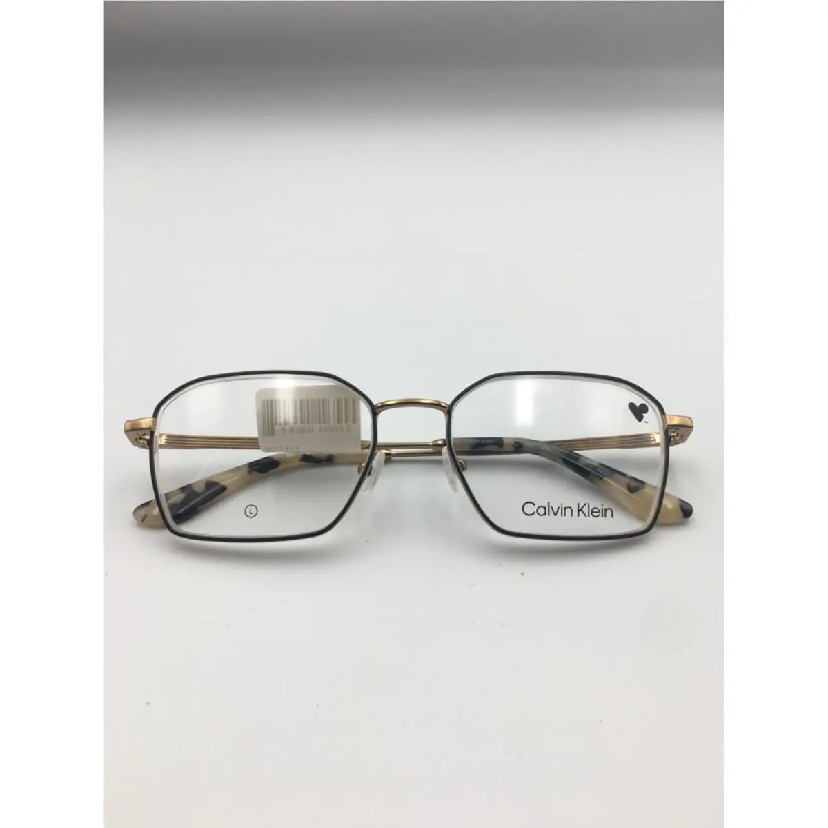 Calvin Klein Eyeglasses CK24104 781 Amber Gold 55-18-145 039324 Marchon