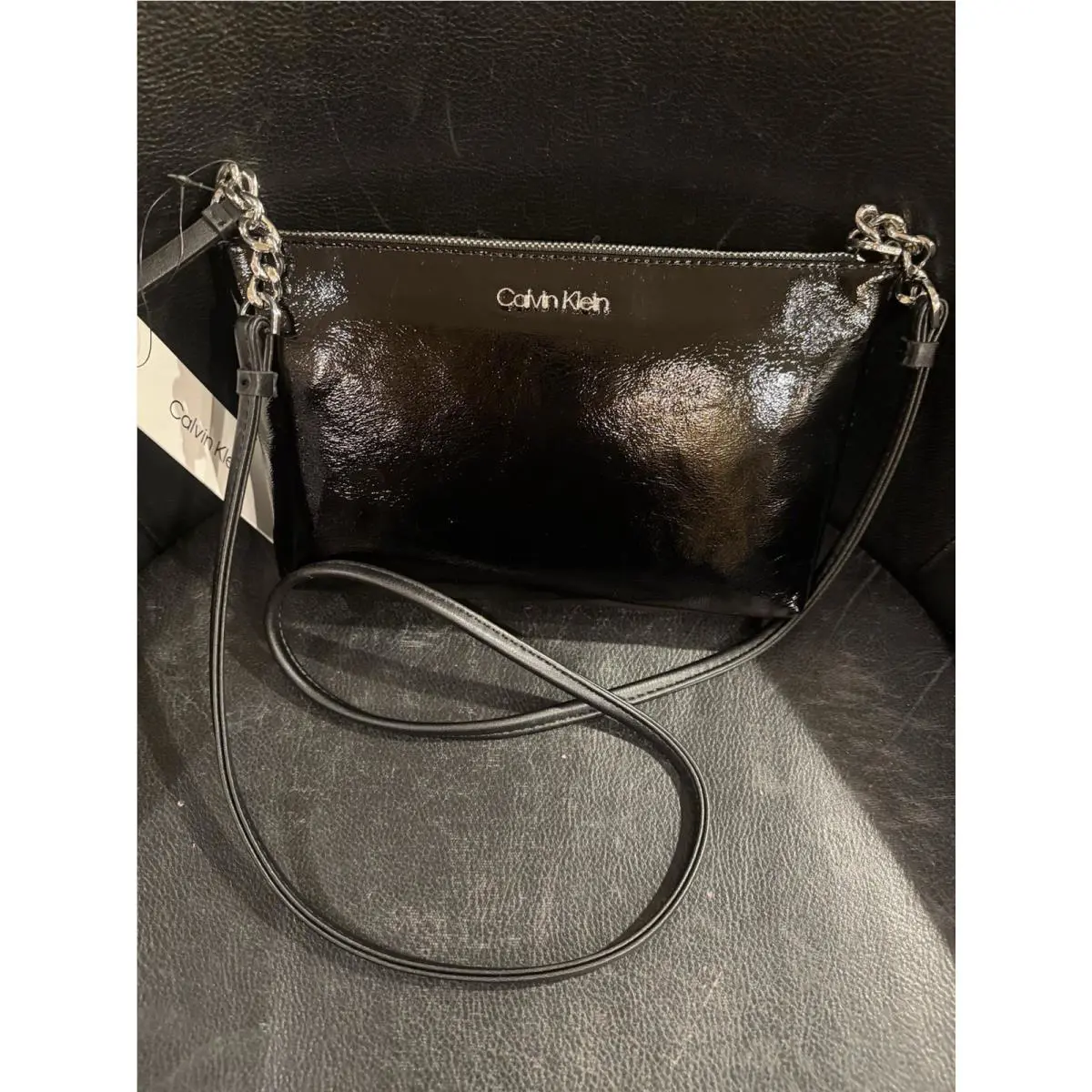 Calvin Klein Small Womens Crossbody Bags Black -new