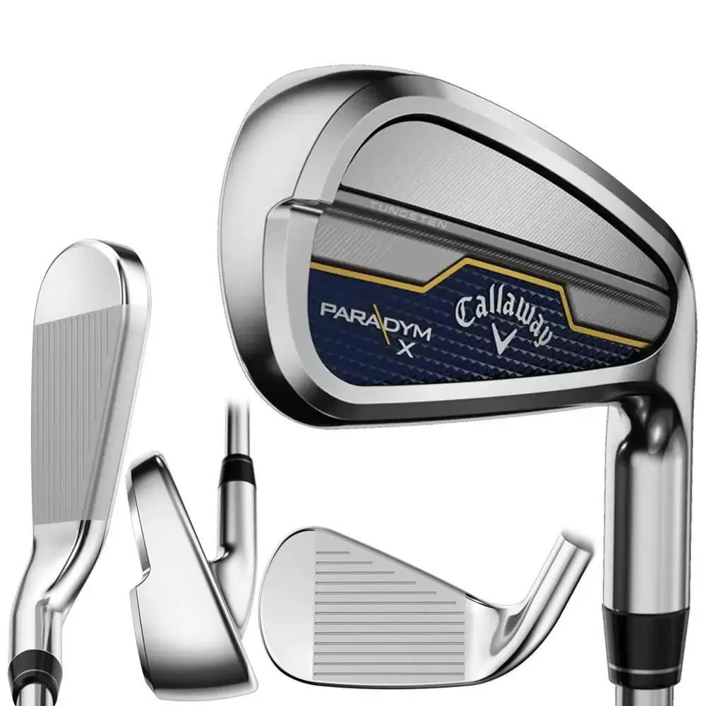 Callaway Men Paradym X Forged Single Iron - 23 RH AW Steel Reg - Chrome