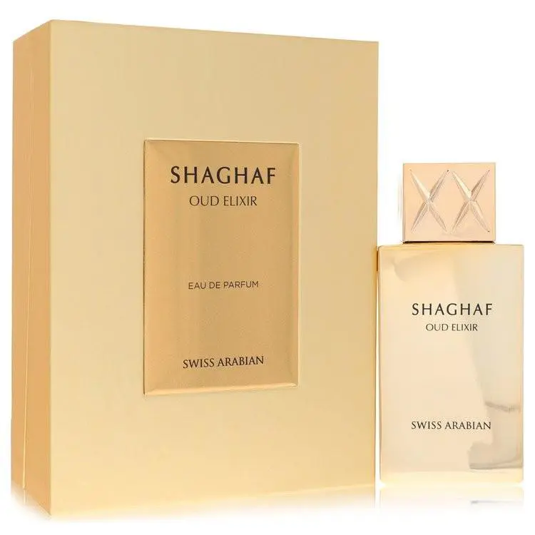 Shaghaf Oud Elixir by Swiss Arabian Eau De Parfum Spray Unisex 2.5 oz