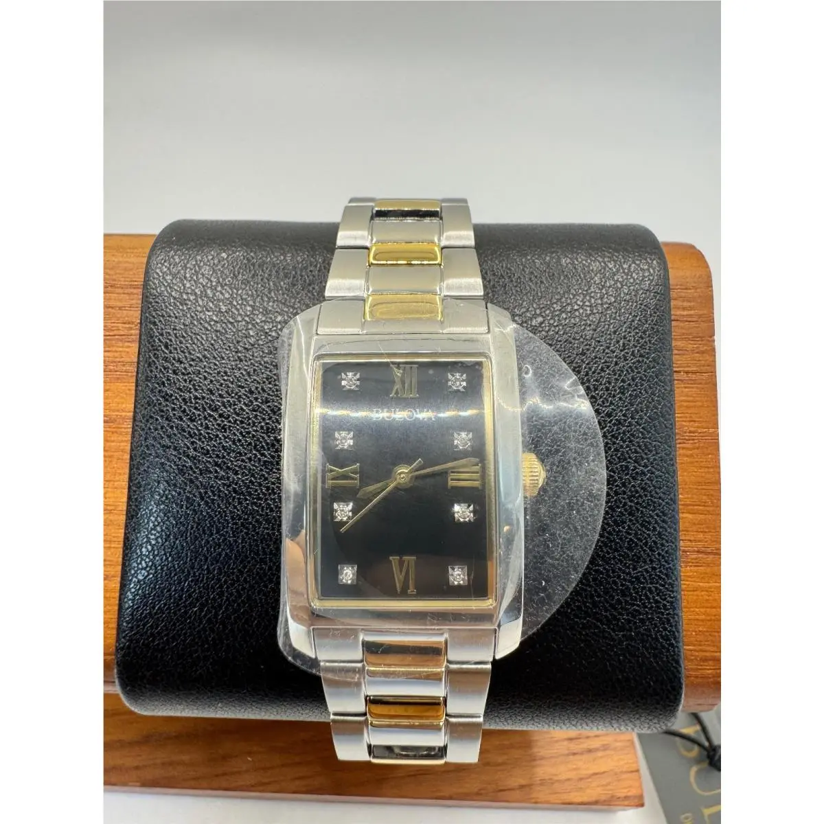 Classic Diamond Ladies Quartz Watch 98P230 by Bulova