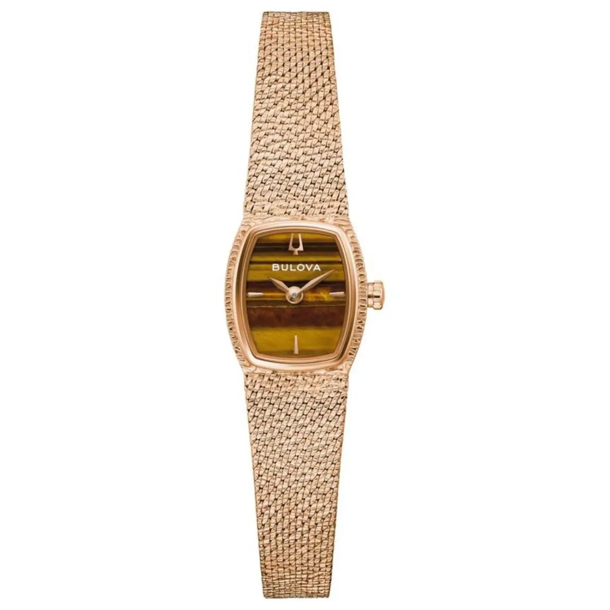 Bulova Women`s Goddess of Time Brown Dial Watch - 97L185