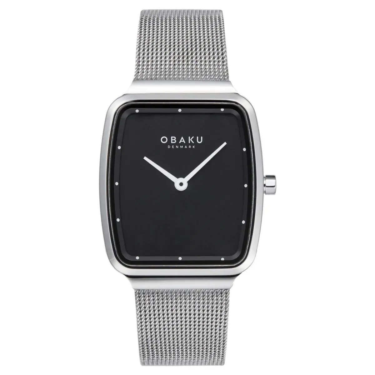 Women`s Tern Lille Black Dial Watch - V267LXCBMC by Obaku