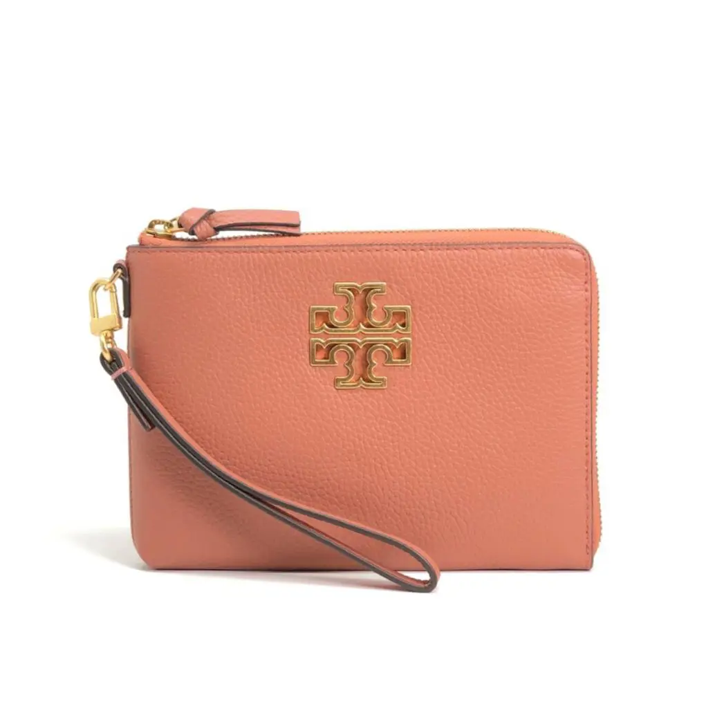 Tory Burch Women`s Thea Britten Large Zip Pouch Wristlet - Multicolor, way: Thea - Pebbled - Black - 60913