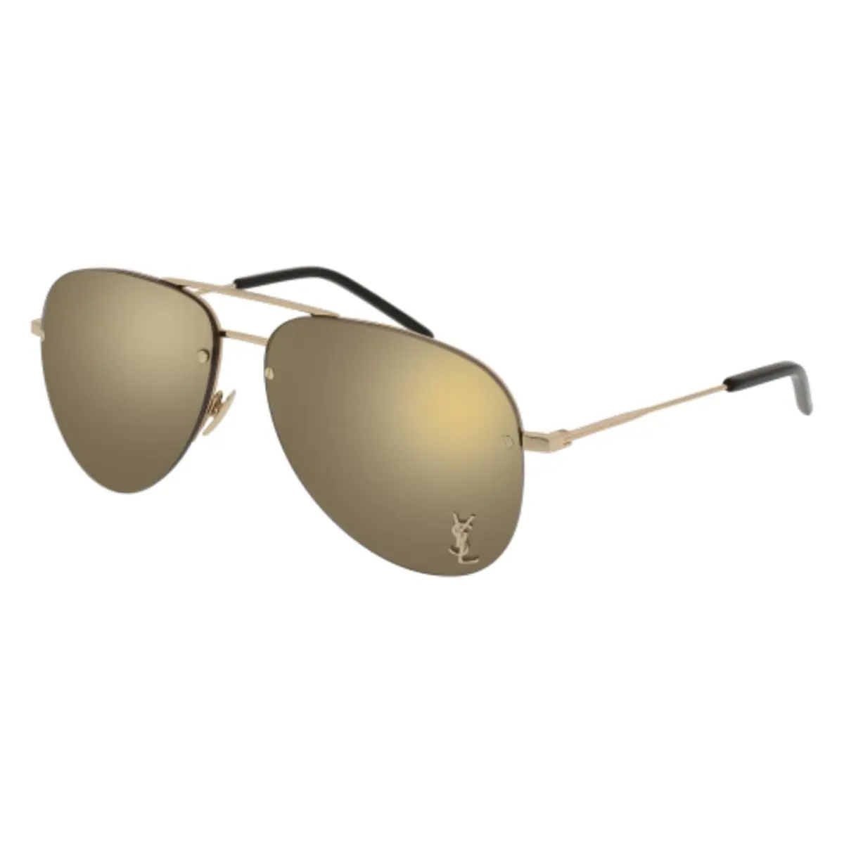 Saint Laurent Classic 11 M-004 Gold Bronze Gold 004 Sunglasses