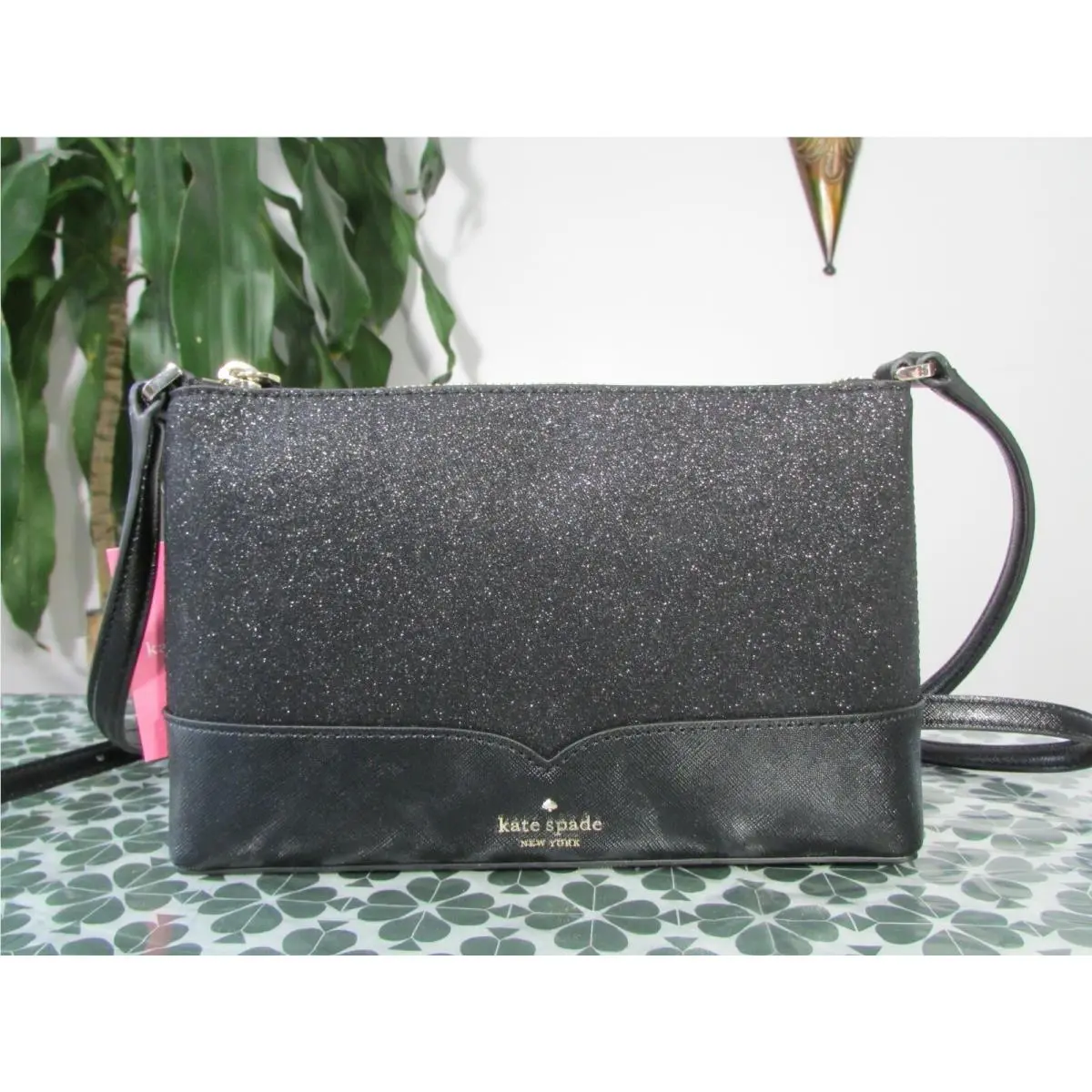 Kate Spade Lola Glitter Pvc Small Crossbody Bag