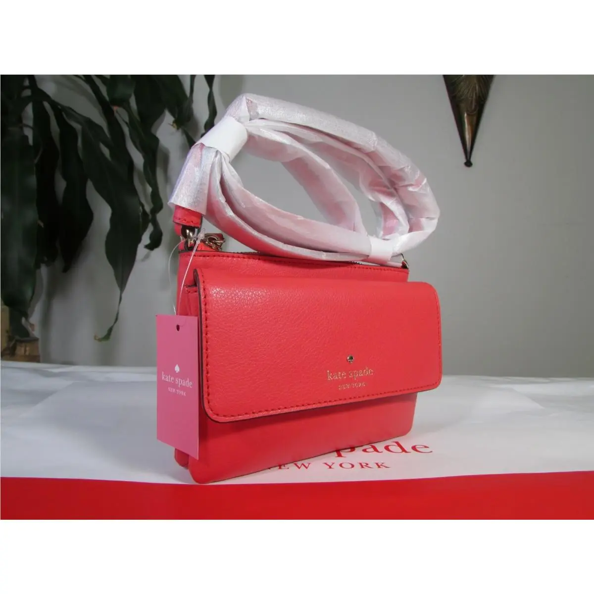 Leather Karlee Greene Street Crossbody Bag Stoplight by Kate Spade