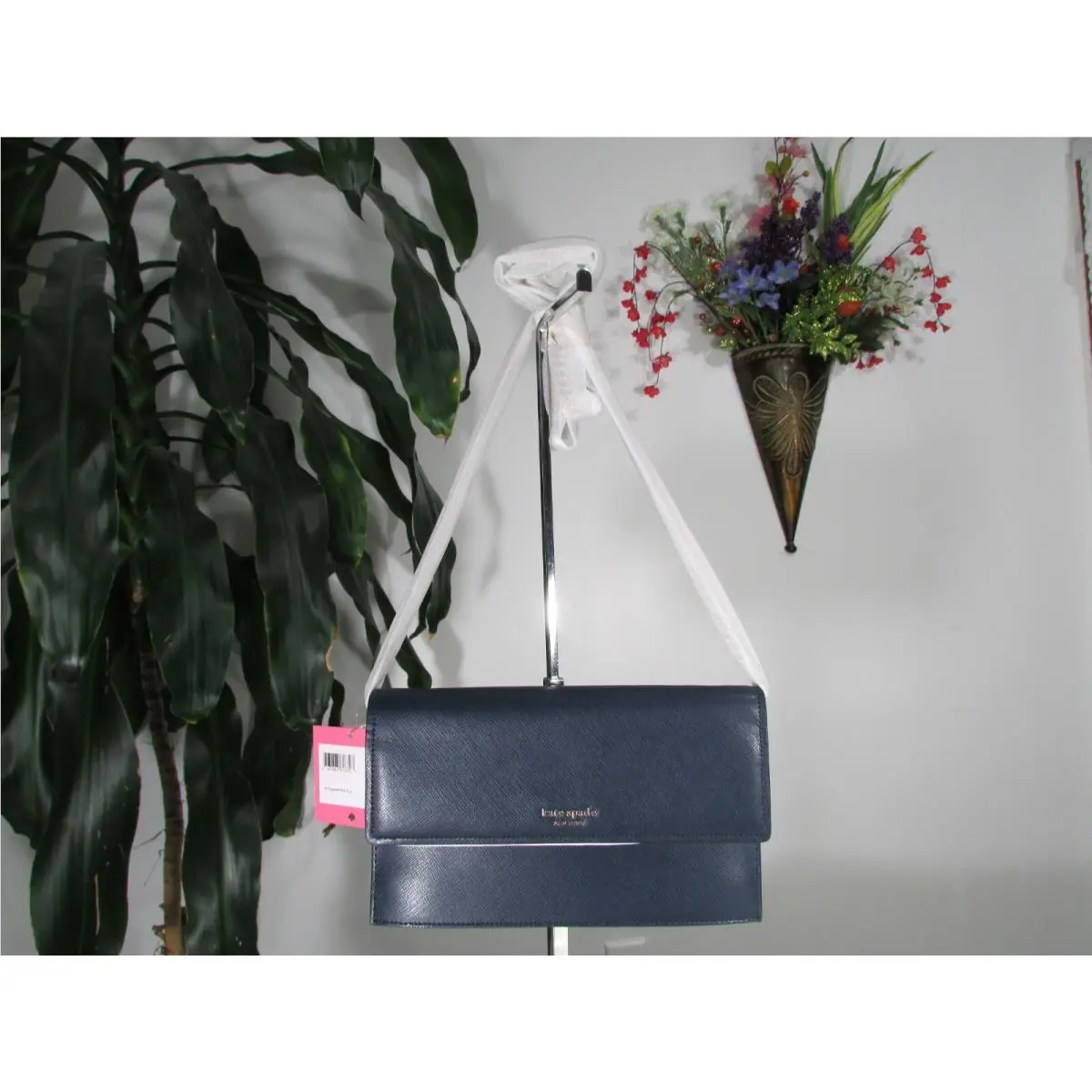 Saffiano Leather Willow Wallet Crossbody Bag Nightcap by Kate Spade