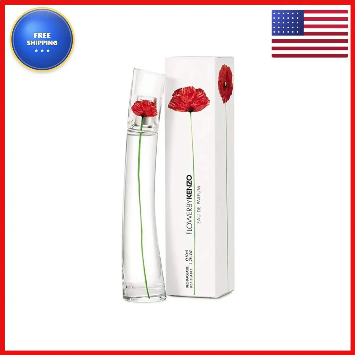 Flower By  Women Eau De Parfum Spray 1.7 oz by Kenzo