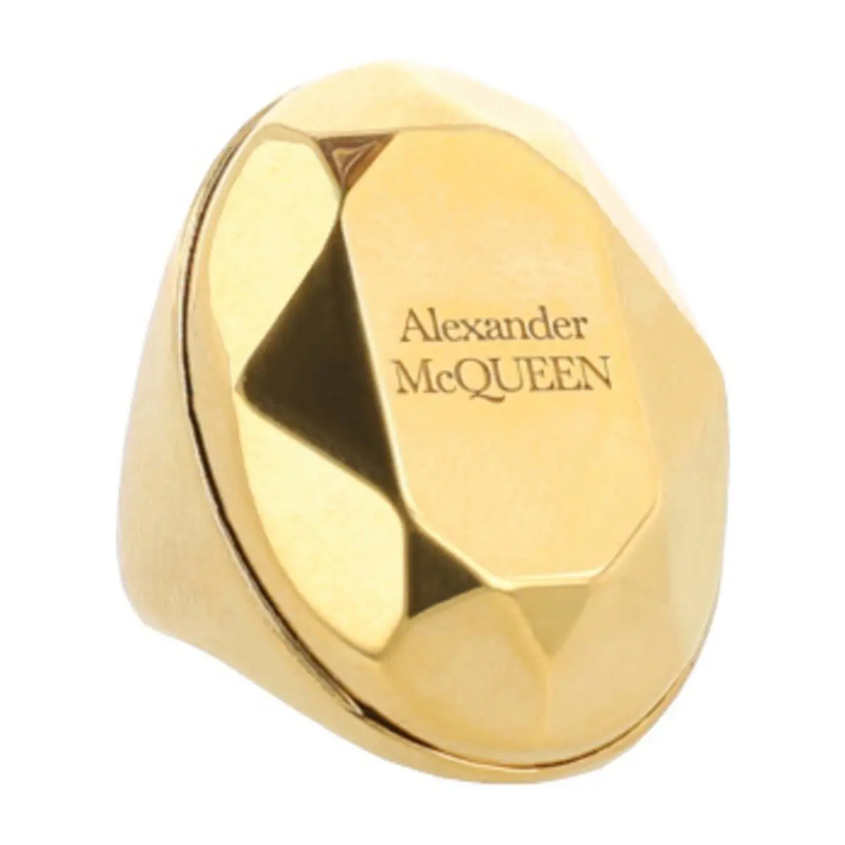 Alexander Mcqueen Womens Faceted Stone Ring by Alexander McQueen