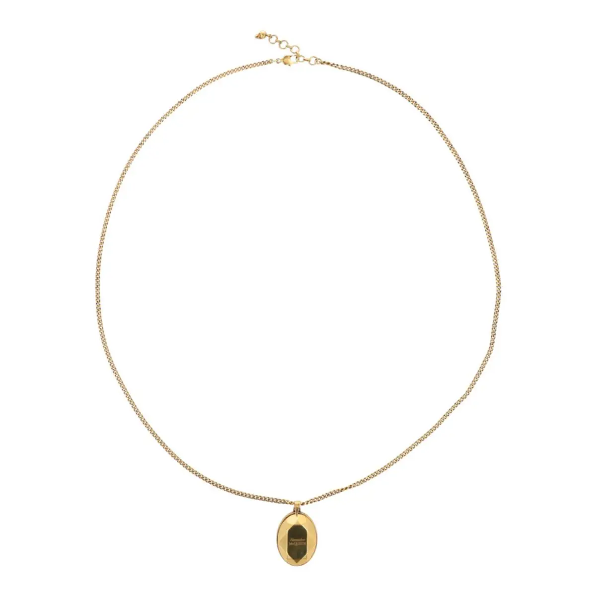 Alexander Mcqueen Womens Faceted Pendant Necklace by Alexander McQueen