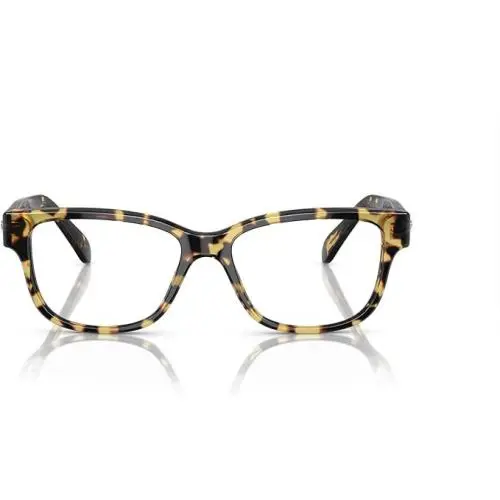Swarovski Eyeglasses SK2007 Havana Clear Lenses - Crystals w/ Case 52-16-140
