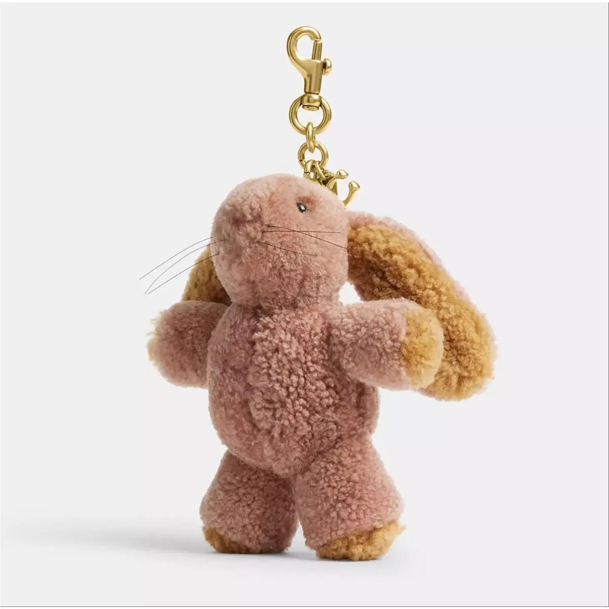 Coach Fuzzy/floppy/little Rexy Bag Charm In Shearling Choose One Option