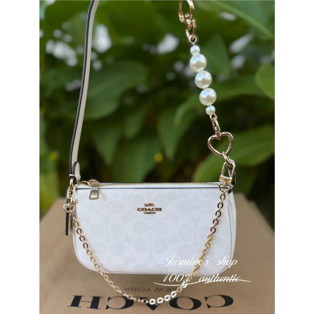 Coach Nolita 19 In Signature Canvas CW426 Chalk
