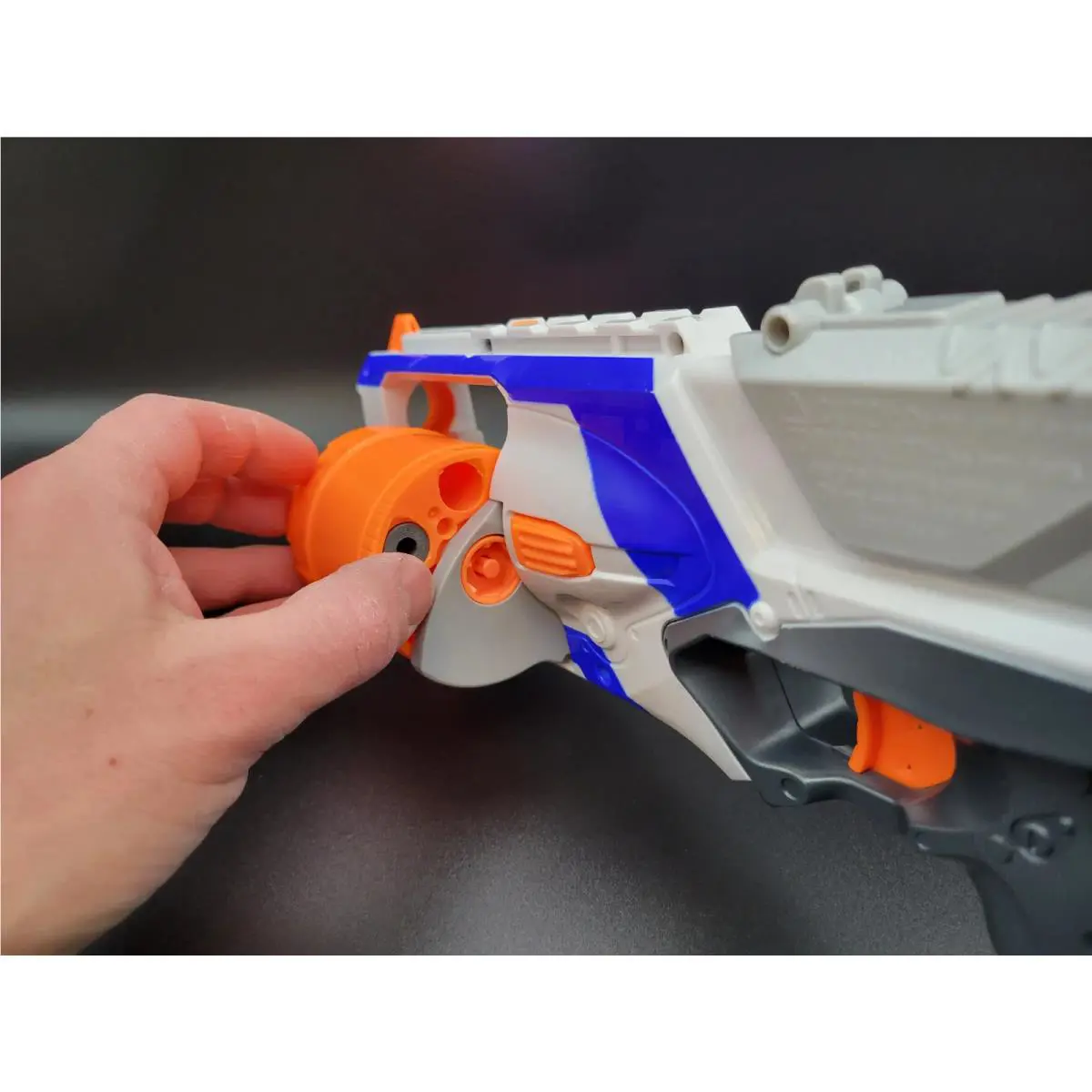 Strongarm Rear Loading Short Dart Custom Build Modded Nerf Elite Blaster