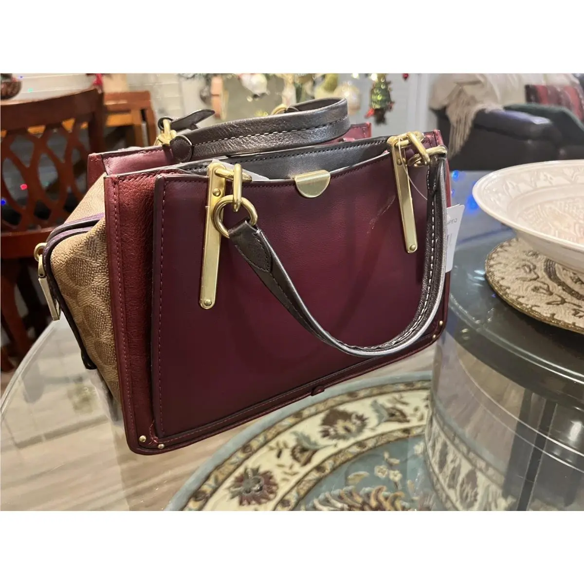 Coach Dreamer with Signature Canvas Color Blocking Value
