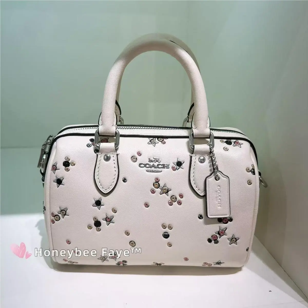 Coach Mini Rowan Crossbody Bag with Star Print CCI68