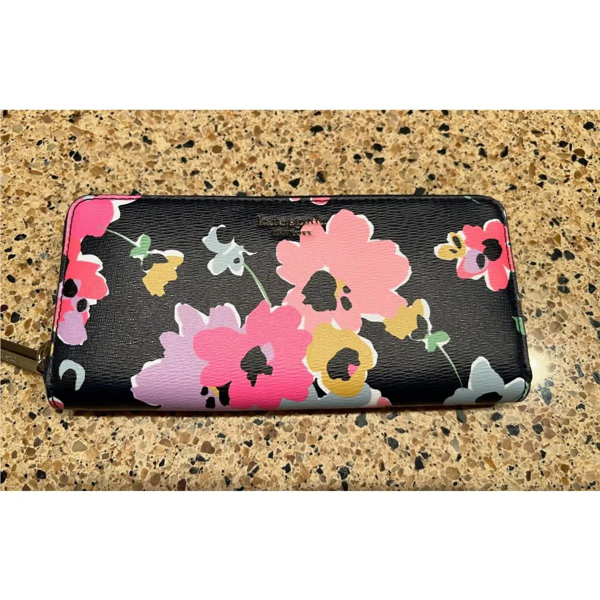 Kate Spade Sylvia Wildflower Bouquet Continental Wallet