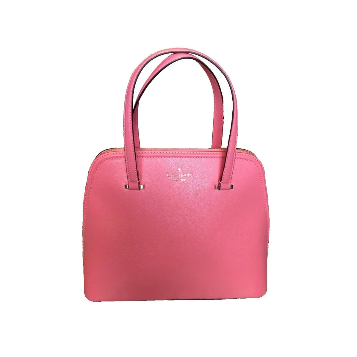 Kate Spade New York Patterson Dr. Pebbled Emboss Dome Purse For Women Peach Nect