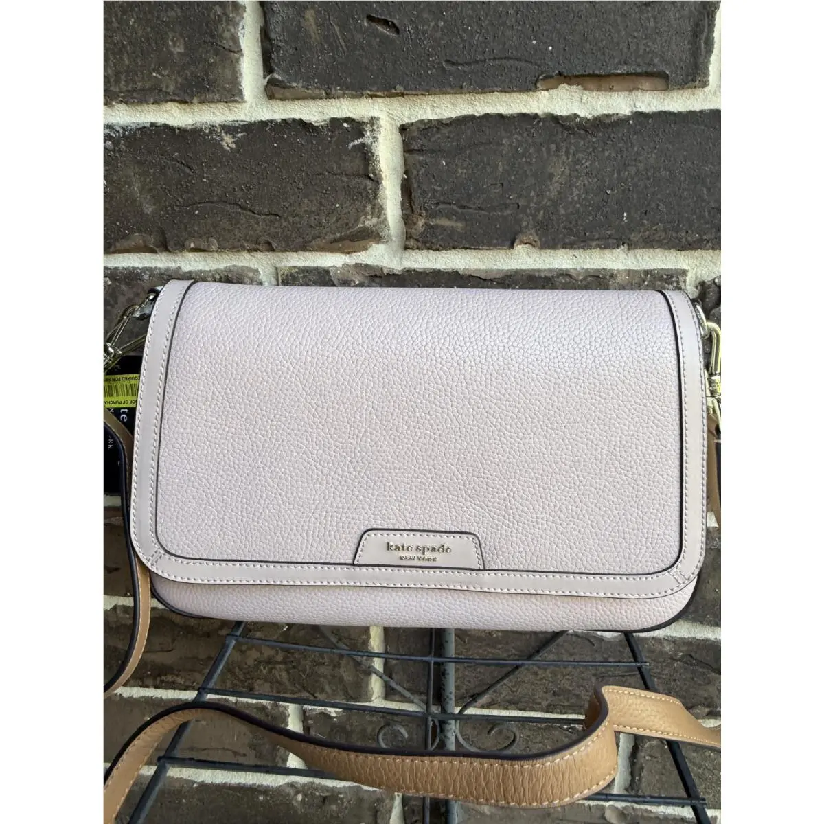 Kate Spade Hudson Medium Convertible Shoulder Bag Rose Smoke Colorblock Mult