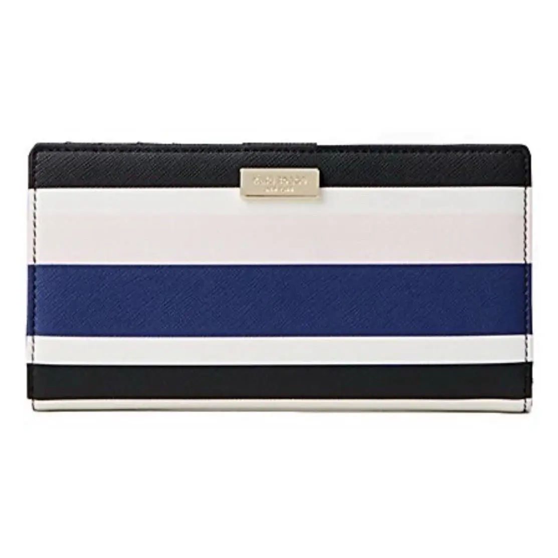 Kate Spade Shore Street Stacy Bifold Wallet Pink Multi Cruise Strip